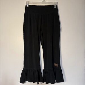 Matilda Jane Black Ruffle Hem Pants